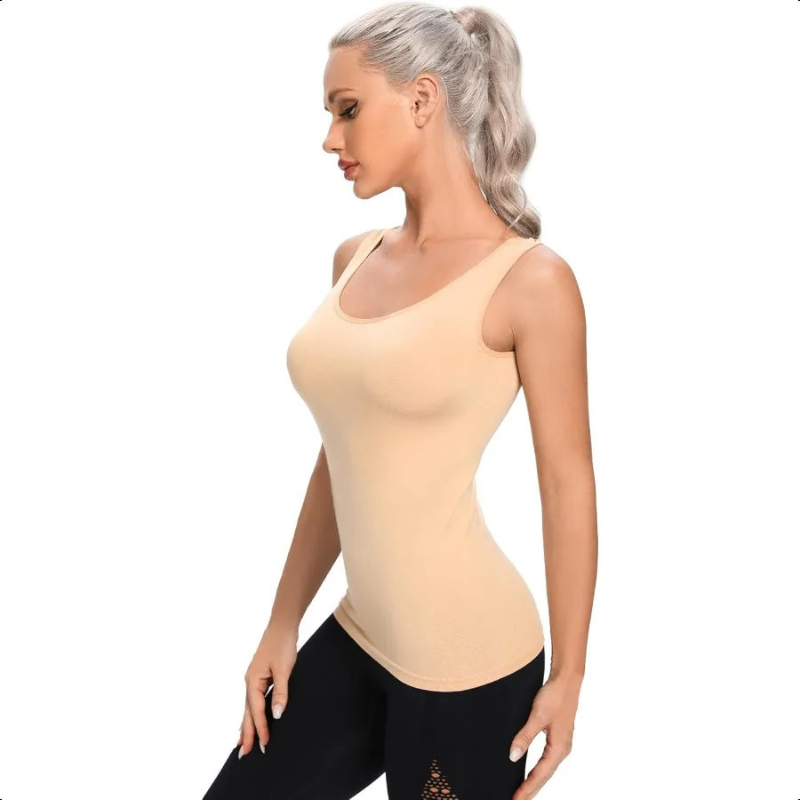 Canotte da donna Seaml Nero Bianco Grigio Nude