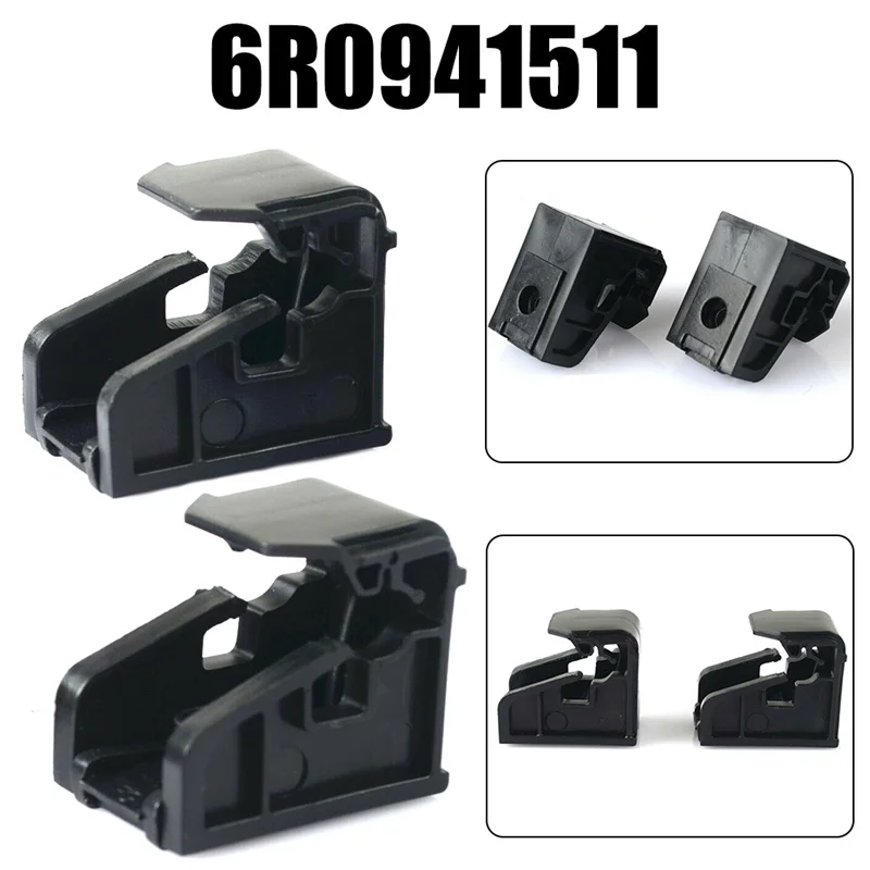 2/4Sets Headlight Repair Kit Bracket Mount Clip Left & Right #6R0941511 Installation Of Headlight Repair Kit Bracket