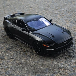 1:24 Mustang GT 2018 Alloy Sports Car Model Diecast Metal Racing Car Vehicles Model Simulation Collection Kids Toy Gift Ornament