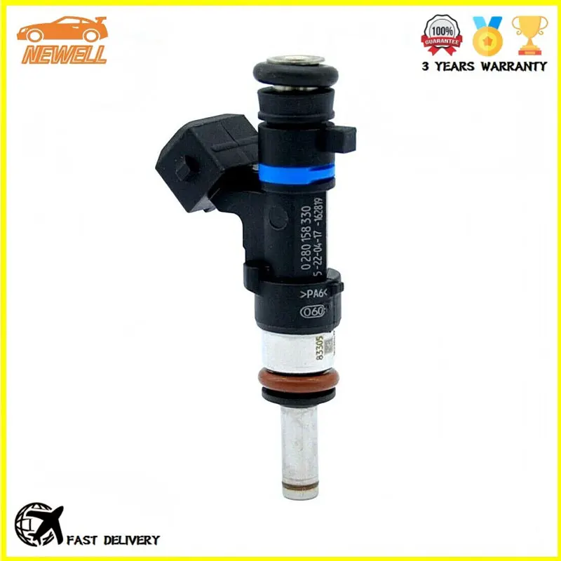 

1 шт. 0280158330 77366840 Топливная форсунка для ABARTH ALFA ROMEO FIAT 500 595 695 500C 595C 695C EV14ST 940 955 500L Doblo Mpv Tipo