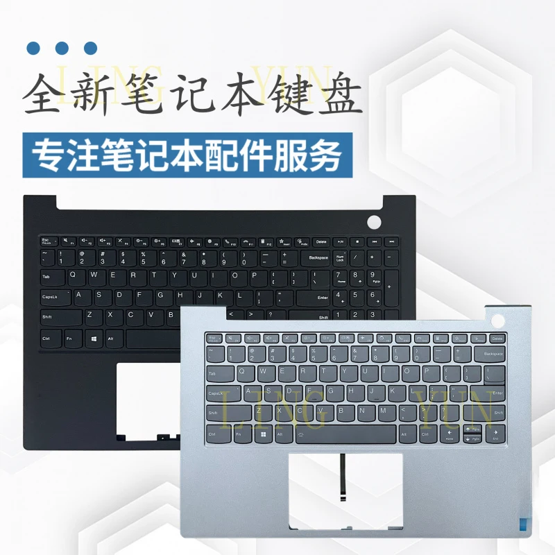 Adecuado para teclado Lenovo Thinkbook 14/15 G5 K4E-ABA X5-14ABU E5-ABA con carcasa C