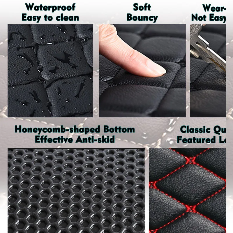 Car Dashboard For Ford Explorer 2017-2019 Car Dashboard Cover Avoid Light Pad Instrument Platform Cover Mat Carpet Accessories view 4