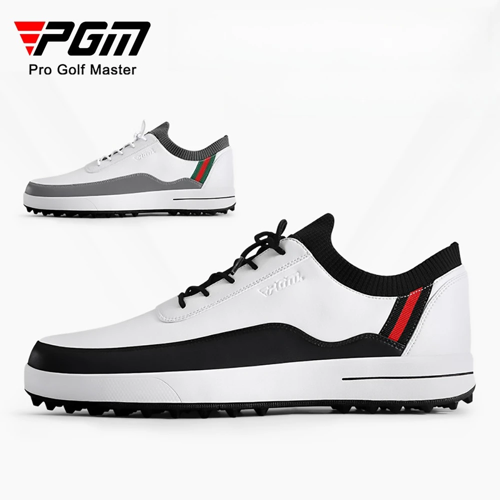 

PGM Men Golf Shoes Summer Waterproof Sports Shoes Rotating Lace Activity Nails XZ184