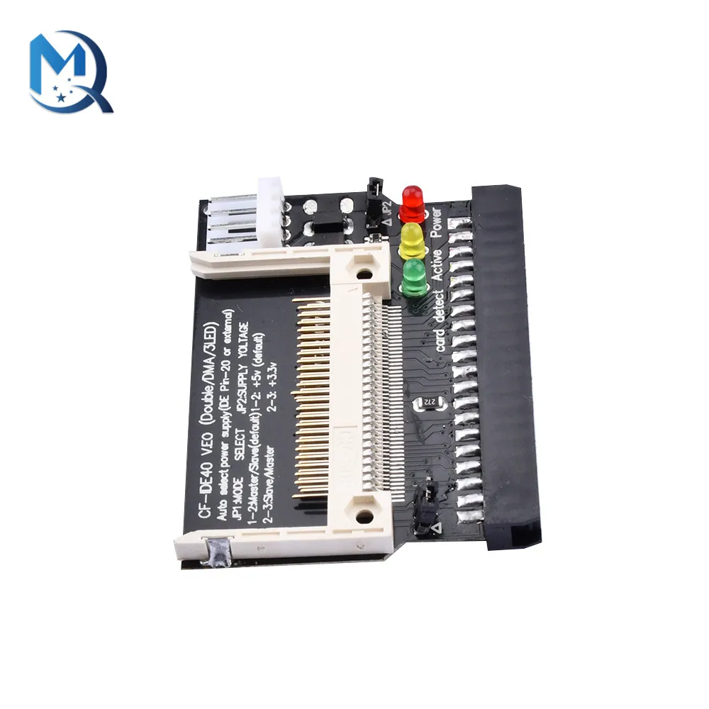 Kartu Konverter Adaptor Bootable IDE 40 Pin Compact Flash CF Ke 3.5 Female