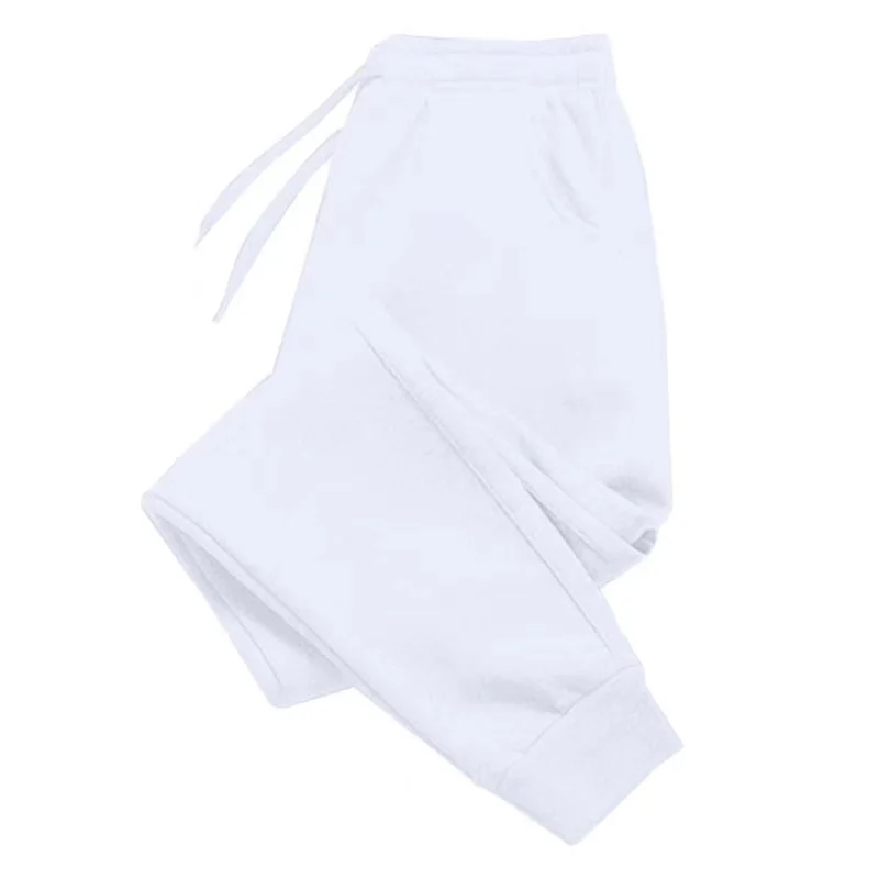 2025 Mens Casual Pants Autumn Winter Sweatpants Men Running Jogger Sports Gym Trousers Fashion Solid Color Workout Long Pants