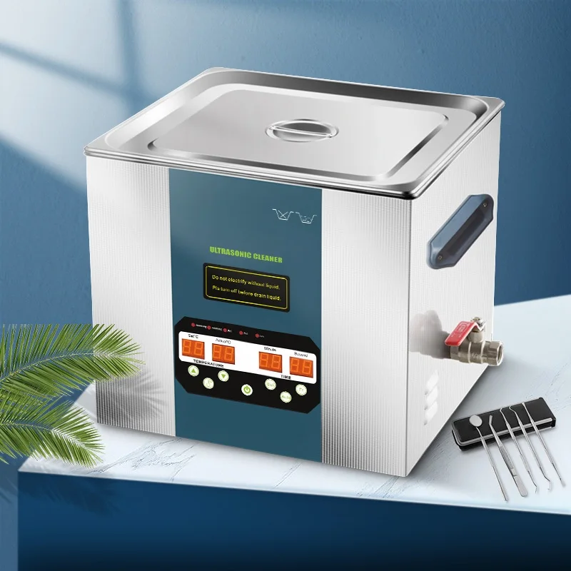 2026 360W 28KHz 40KHz 80KHz 120KHz Desktop Variable Frequency 15l Digital Ultrasonic Cleaner