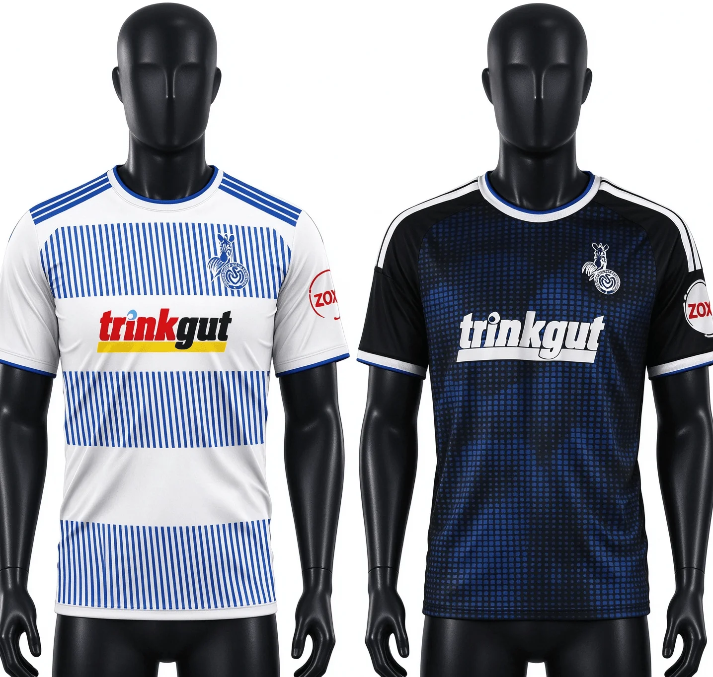 2026-27 Summer Adult Top Quick-dry Breathable MSV Duisburg Home Football Jersey Men Women Sports Third Soccer Jersey Family Tee