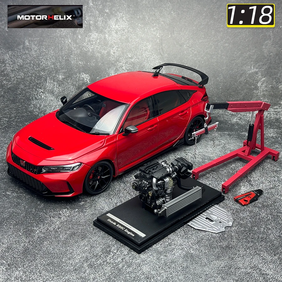 Motorhelix 1:18 MH ホンダ FL5 シビック タイプ R 車モデル スポーツ