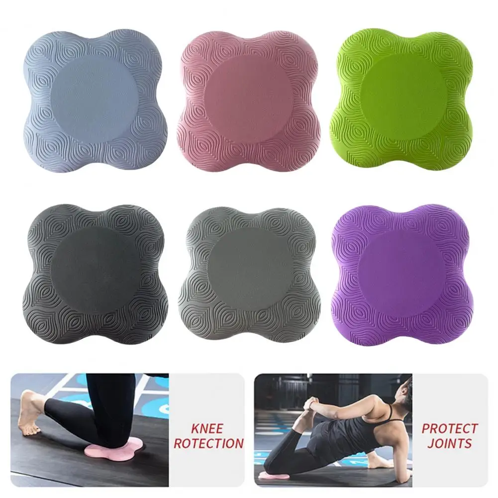 

1 Pc Yoga Kneeling Pad Thickened Soft Non-slip Strong Load-bearing Faux Leather Elbow Pad Yoga Support Kneeling Mat 요가