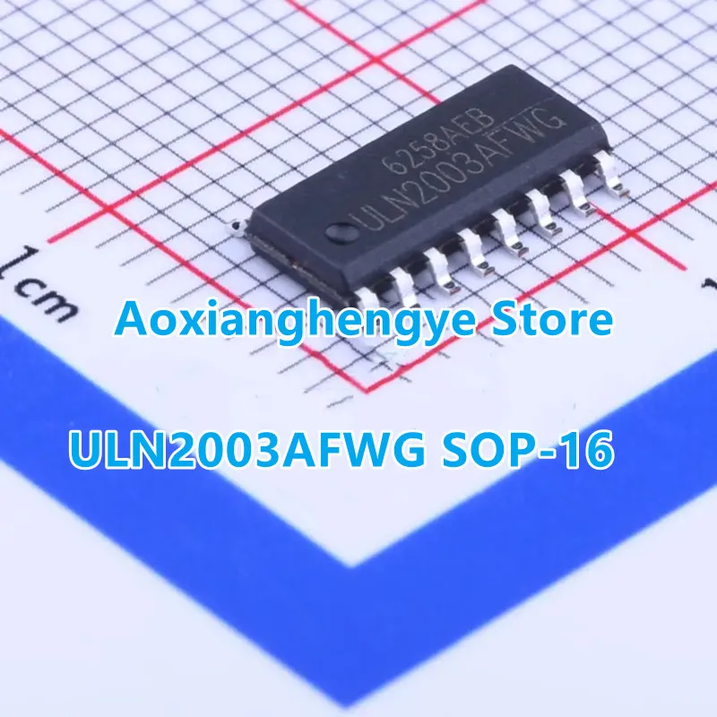 10PCS ULN2003AFWG SOP-16 Matriz de transistores DARLINGTON de alto voltaje y alta corriente