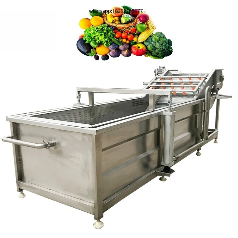 Citrus Fruit Washing Drying Waxing Sorting Line Commercial Lemon Orange Cleaning Grading Machine Vegetable Bubble Washer