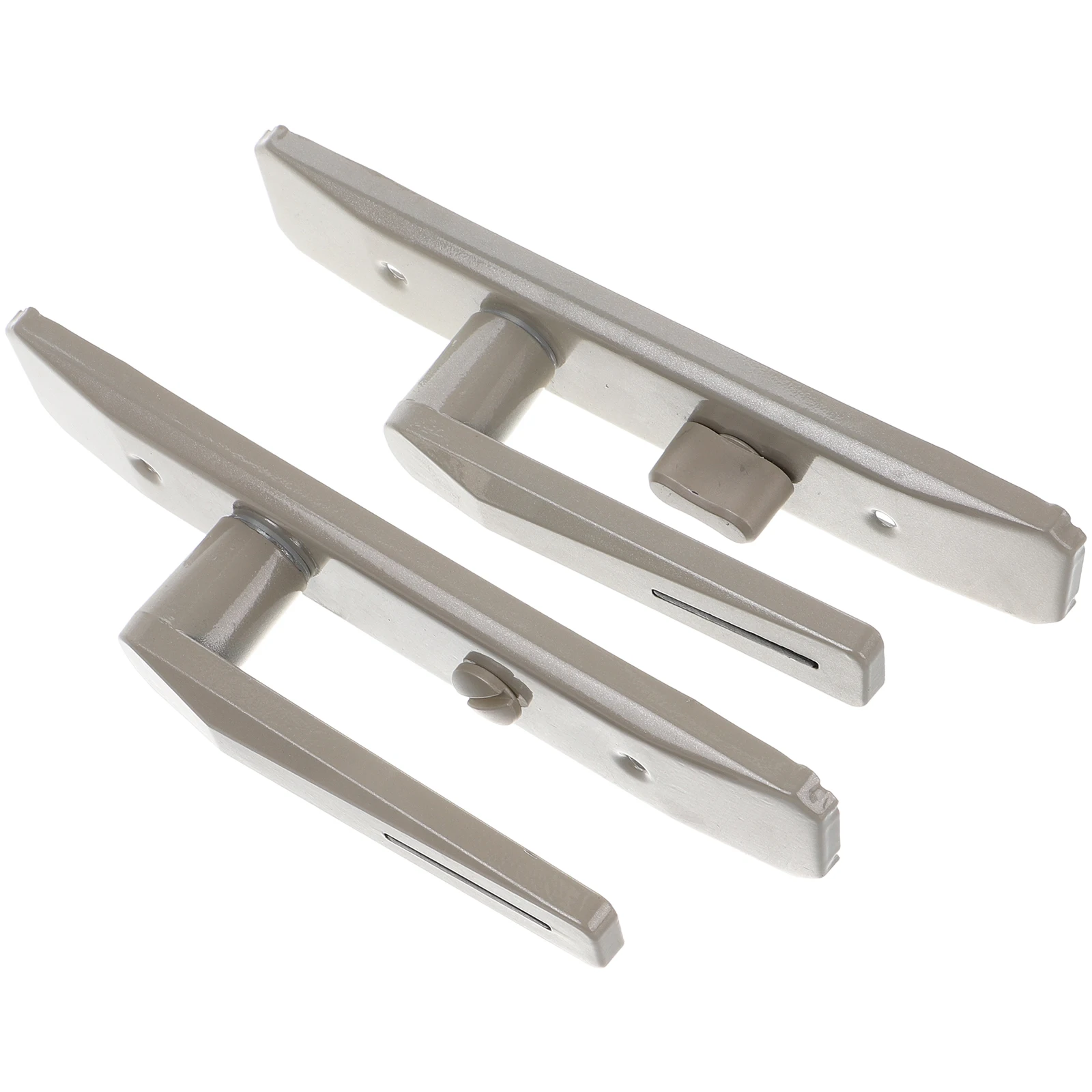 

Aluminum Alloy Door Lock Bathroom Lever Locks for Doors Interior Bedroom Glass Knobs Stainless Steel H Installation