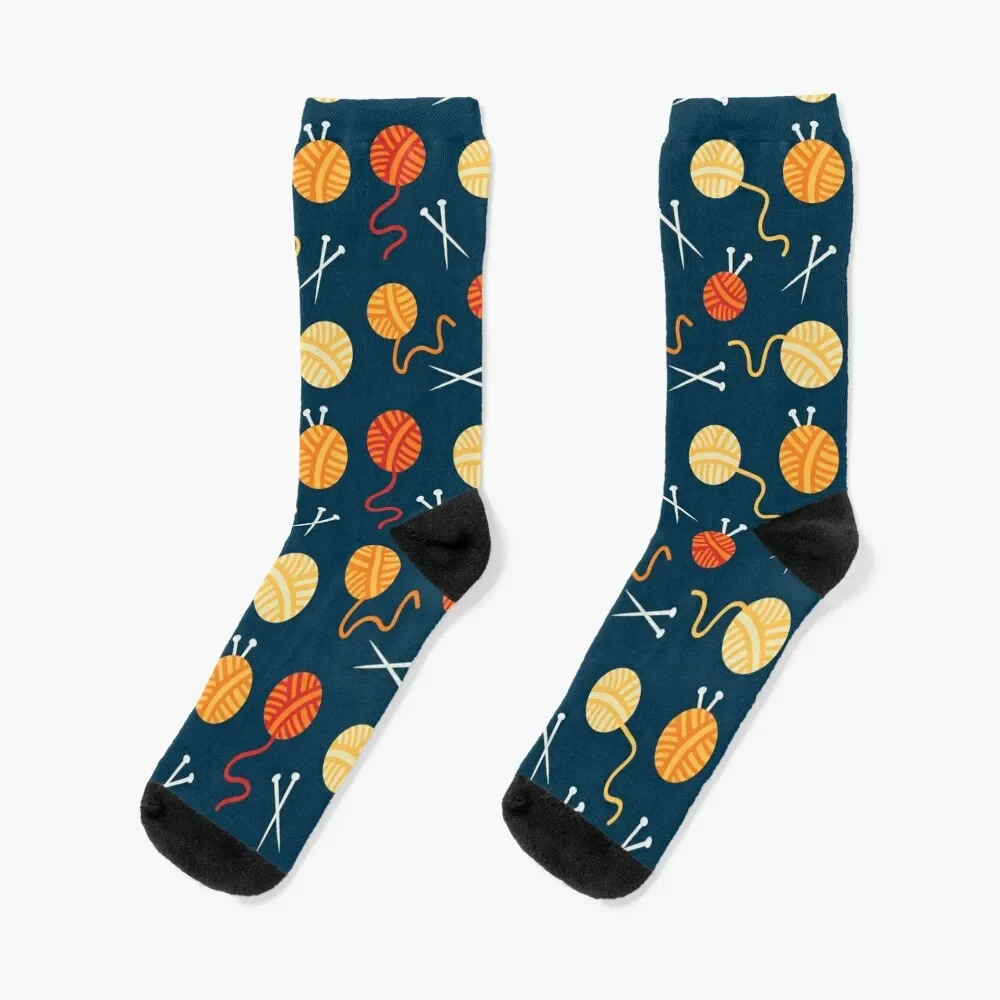 Yarn and Knitting Needles Pattern Socks Argentina sports and leisure halloween Socks Female Men's