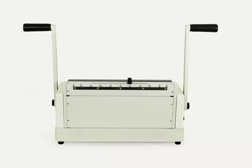(W25A) Dubbele draadbindmachine gebruikt voor notebook en kalender