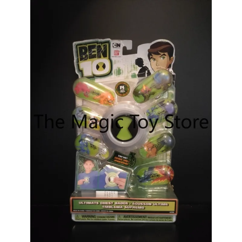 Original Bandai Ben 10 Ultimatrix Transformation Watch Alien Figure Combo Collectible Model for Hobby Collectors