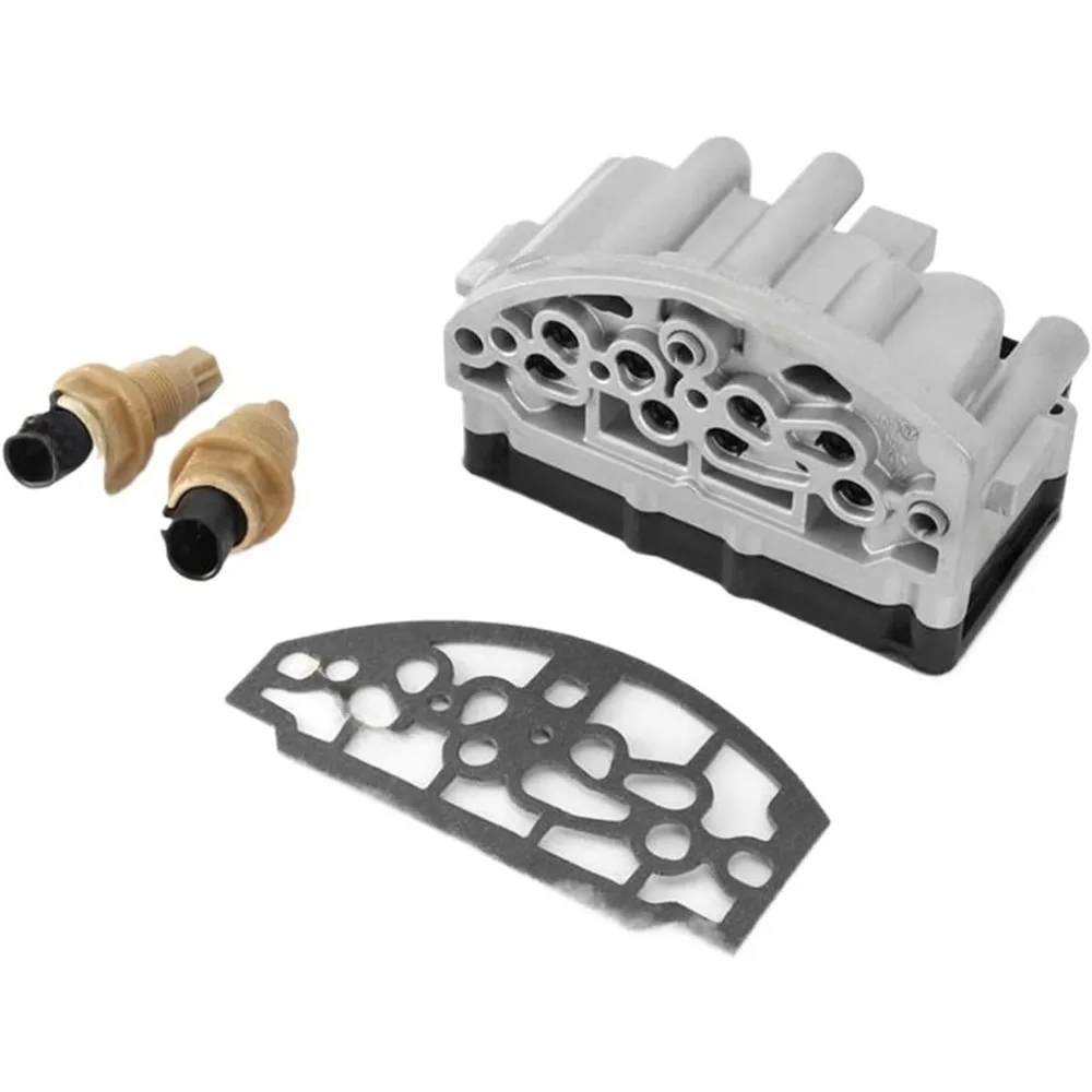 New A604 604 41TE Transmission Shift Solenoid Pack Block Speed Sensors Filter Kit 5140429AA 5015646AC 5015646AB