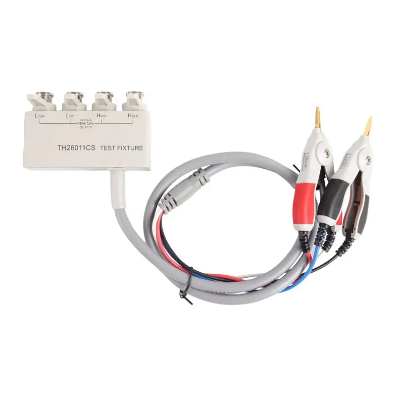 RABIT AS59~ For TH26011CS Test Lead Clip Digital Bridge Clamp Cable For TH2830 For TH2523 LCR Instruments