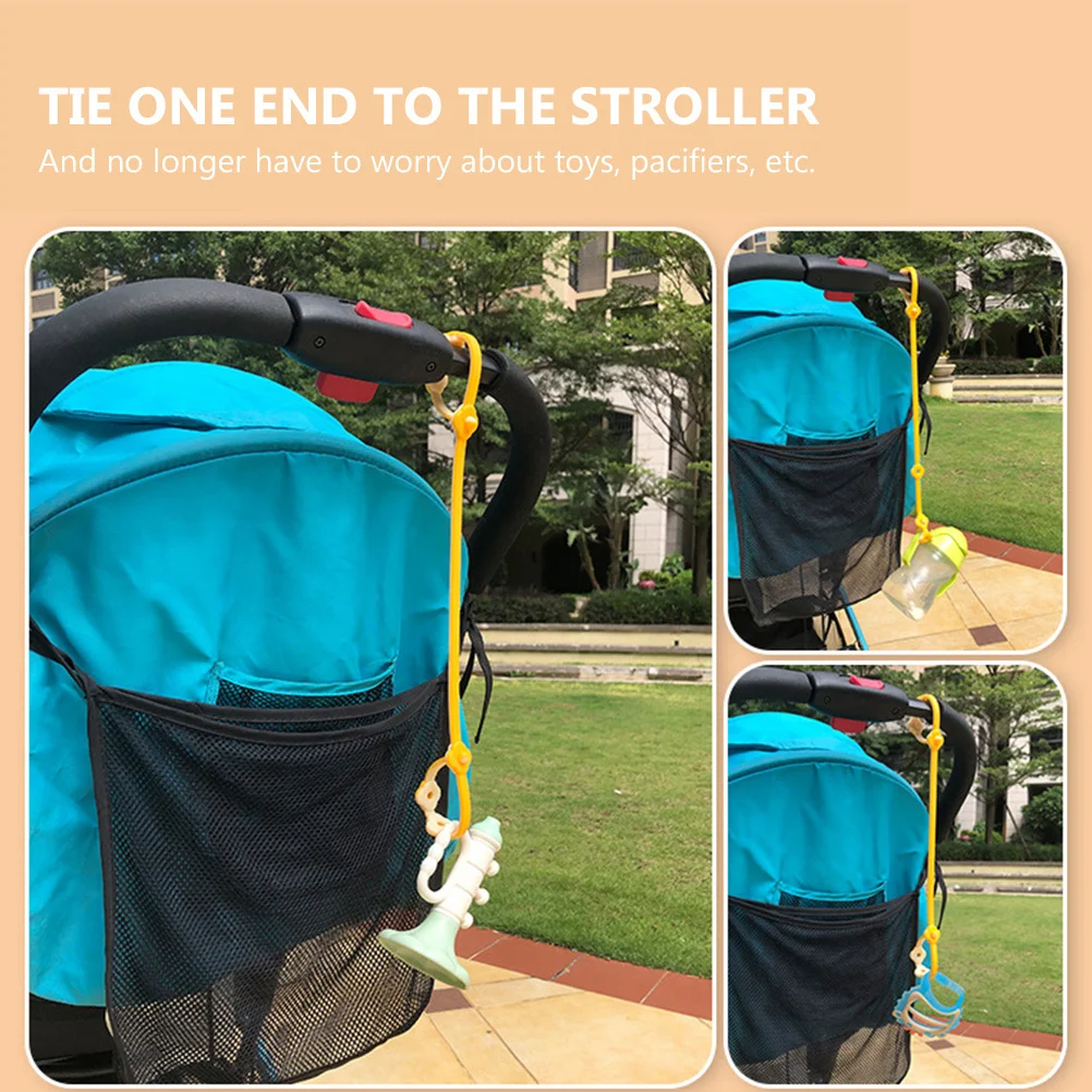 2 قطعة مكافحة خسر مشابك مصاصة للرضع سيليكون زجاجة الطفل الأشرطة خفيفة الوزن حزام الأمان ل اللهايات التسنين المهديء سيليكون