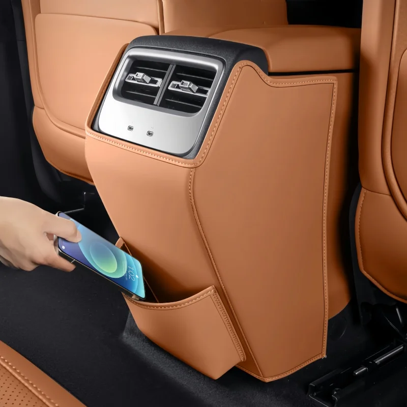 Fit for Chery ICAR V27 2026 Auto Back Row Air Outlet Multi Functional Scratch Wear Resistant  Anti Kick Pad Auto Interior Parts