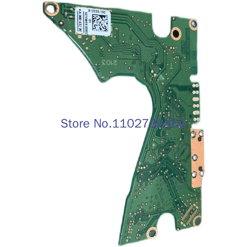 Western Digital Hard Disk Circuit Board 2060 810035 000 Lockless Board Pc3000 Read / Write Firmware Test