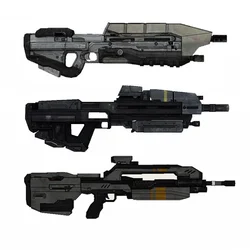 1: 1 MA5D MA37 BR85HB Assault Rifle War Game Gun 3D Paper Model For Cosplay Weapon Handmade Toy