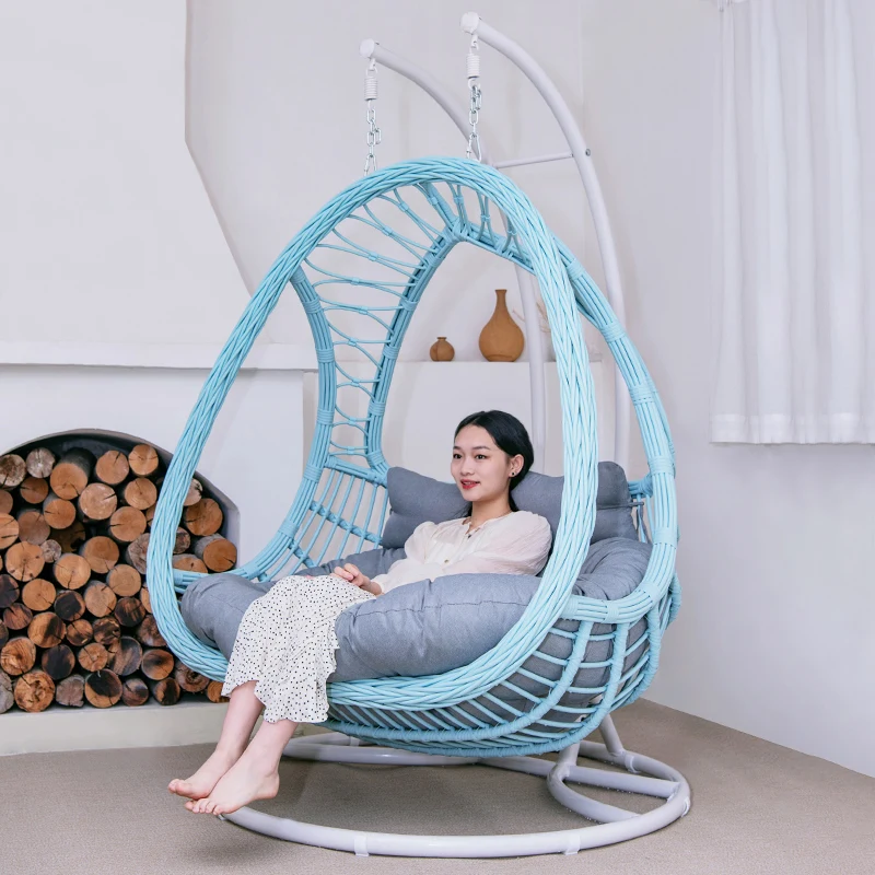 Adults Lazy Hanging Chair Vintage Balcony Outdoor Garden Hanging Chair Swing Room Chaise Suspendue Sitting Room Furniture