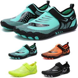 Zapatos de agua para mujer y hombre, zapatillas de playa, transpirables, de secado rápido, para río, mar, Aqua