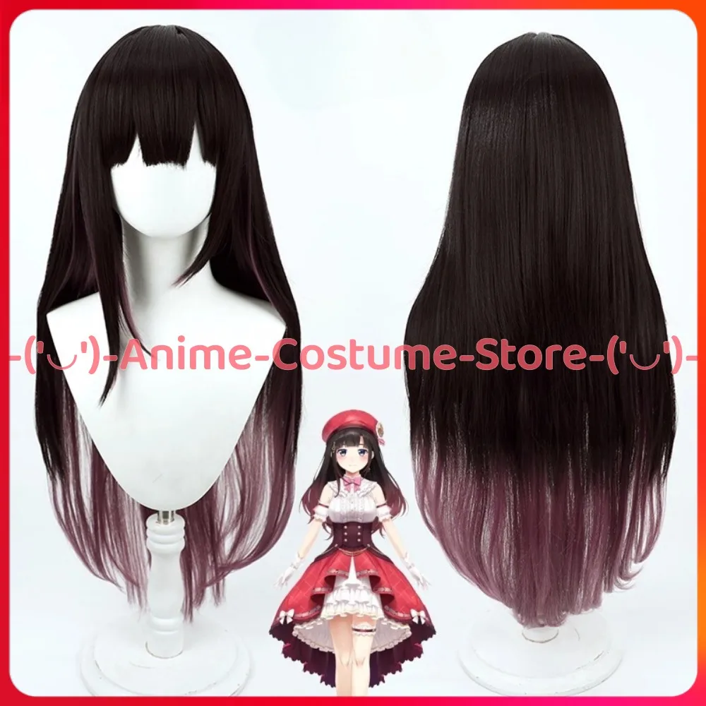 

NIJISANJI VTurer Suzuka Shishioko Cosplay Wig Stage Outfit Anime Character Halloween Carnival Party Costume Wigs Synthetic Hair