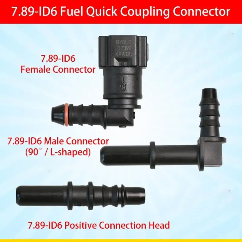 SZCH Stable Performances Universal Elbow Line Hose Pipe Quick Connector For Subzero To High Temperature Environments