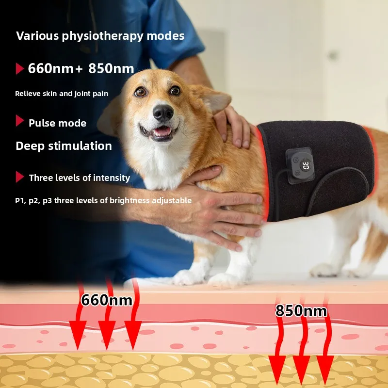 Red Light Massage Belt Pad 660nm 850nm Near Infrared Light health care for Body Relaxing Muscle Inflammation Improve Circulation