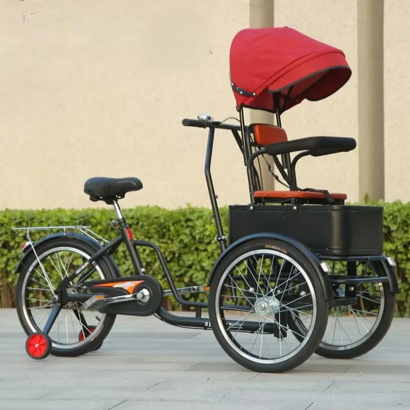 Vélo Senior 8 Vitesses Tricycle Adulte ARBGO 3 Roues - 8 Vitesses