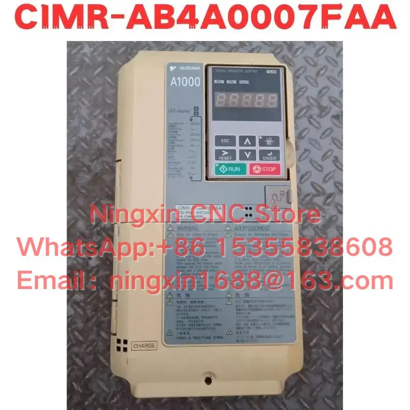 

Подержанный инвертор CIMR-AB4A0007FAA протестирован в порядке