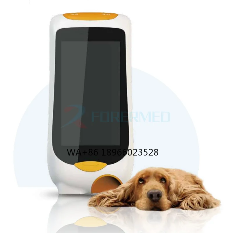 LAB Hand held Coagulation Analyser Veterinary Dry Automatic Coagulation Analyzer POCT For Animals