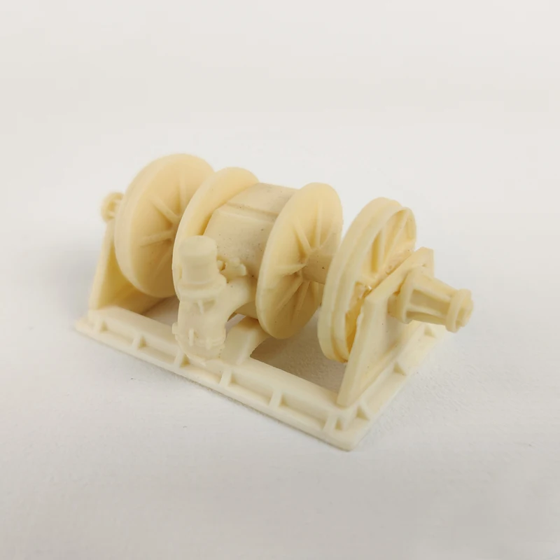 1Set 52x28x18mm Simulation Windlass Kit Resin Anchor Winch Diorama Accessory for Crafting Detailed Miniature Ship Scenes