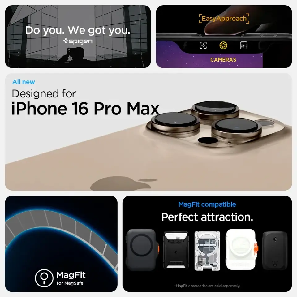 غطاء سبايجن Ultra Hybrid Zero One MagFit لآيفون 16 15 14 13 12 11 17 برو ماكس 16 بلس لغطاء الشحن اللاسلكي MagSafe - 2