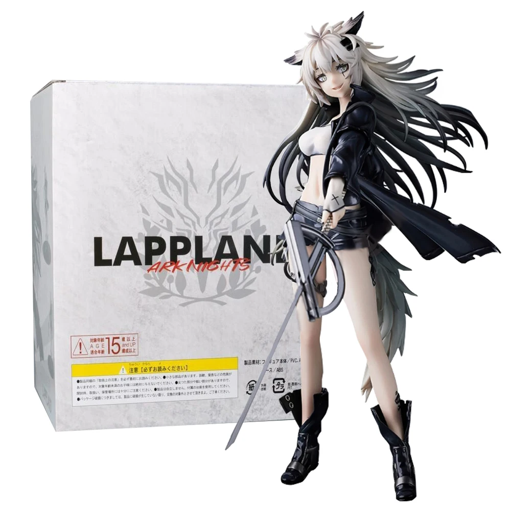 24CM Anime ARKNIGHTS Lappland Figure Game 1/7 Standing Model Toy Gift Collection Action Figure Toy Amiya Figurine Statue