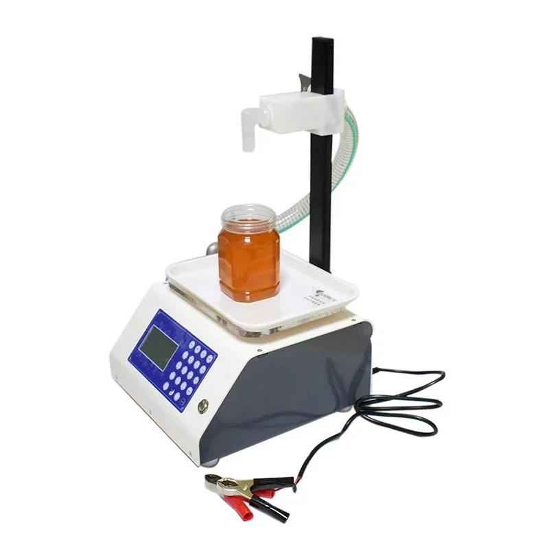 Honey Filling Machine Gear Honey Pump Automatic and Manual Weighing Type Viscous Liquid Automatic Filler Food Processor