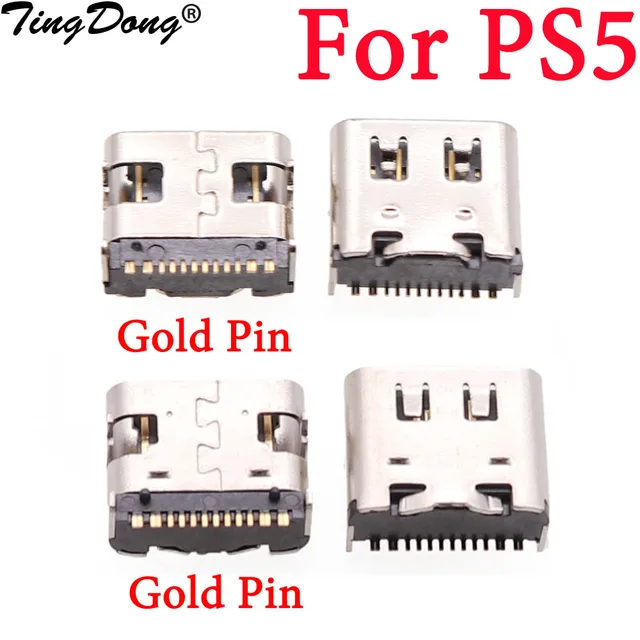 dla kontrolera Sony PS5 typu C gniazdo portu ładowania zamiennik dla gniazda ładowarki PS5