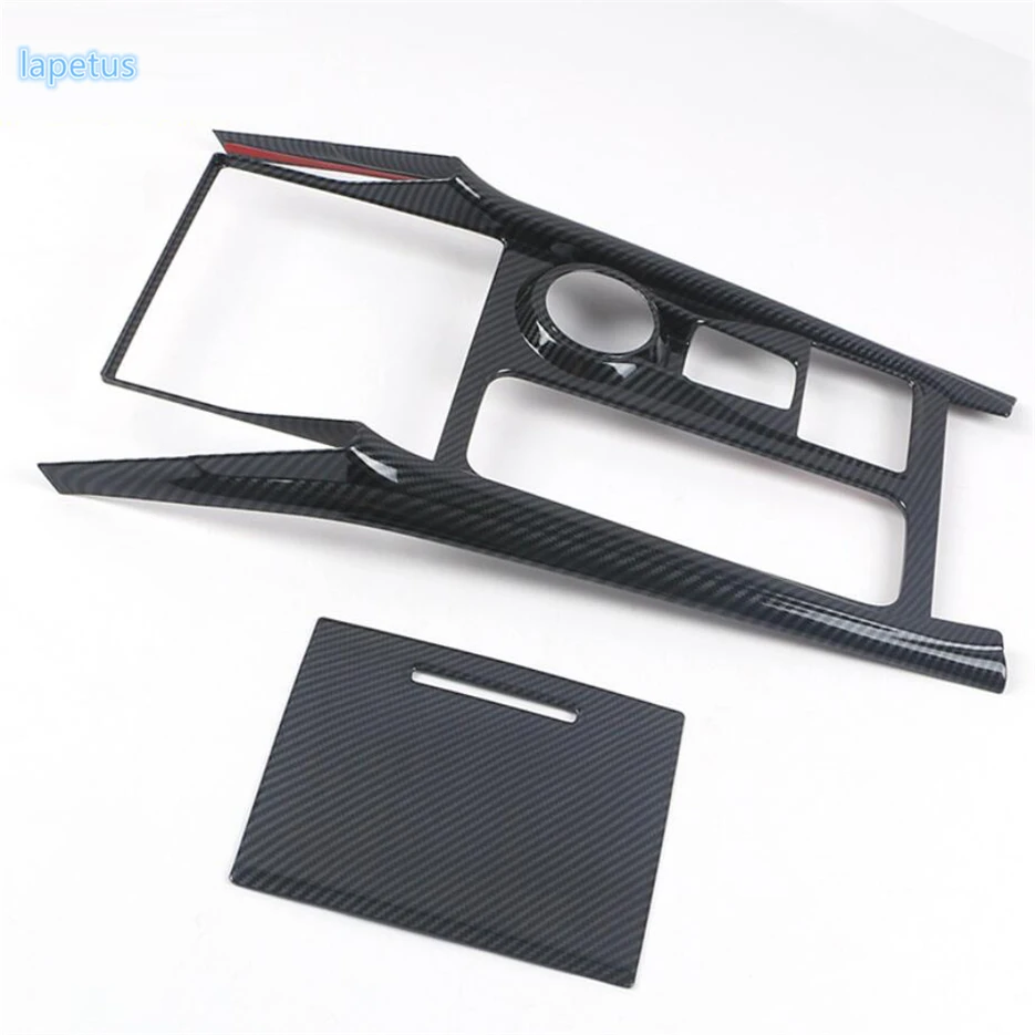 Transmission Gear Shift Panel Water Cup Holder Decoration Frame Cover Trim Fit For Ford Explorer 2020 - 2022 Car Accessories