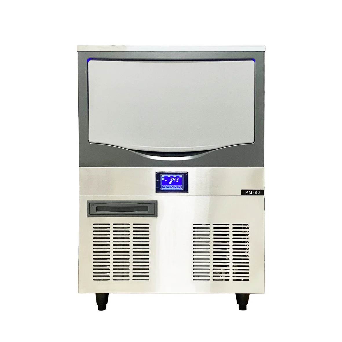 

BLG 50kg Gourmet Ice Machine Commercial Kitchen Refrigeration Equipment Stainless Steel Commercial Ice Machine