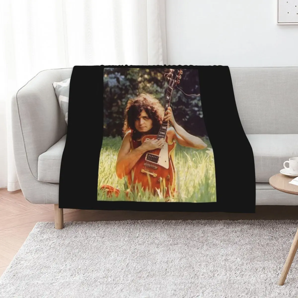 Mark Bolan Throw Blanket decorative Decoratives Plaid on the sofa Single for babies Baby Blankets
