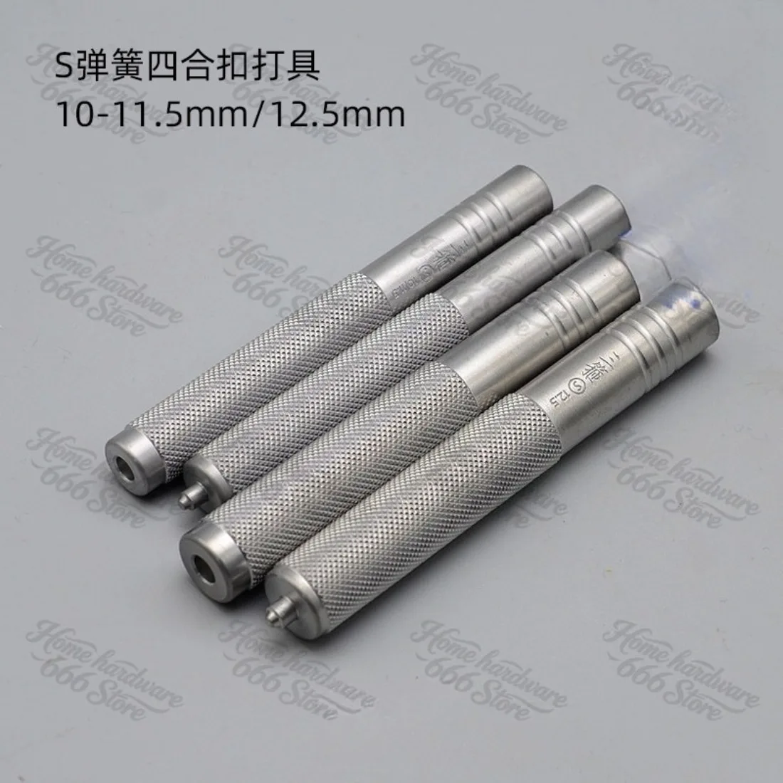 S Spring Four Buckle Installation Tool 10/12.5 Mm Leather Button Hand Tool