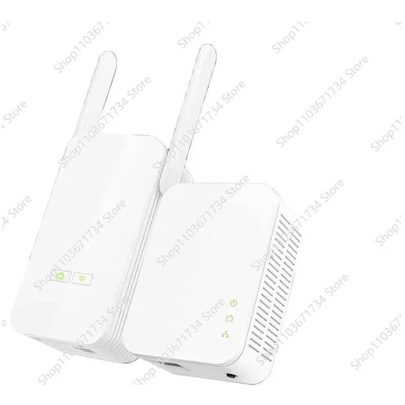 PH5 AV1000 WiFi Powerline Adapter Kit with Gigabit Ports Wi-Fi Power Line Booster, Broadband/WiFi Extender Plug and Play