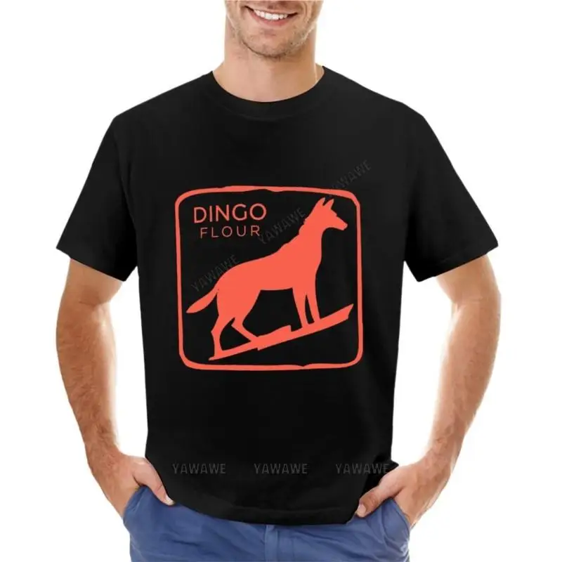 Dingo Flour T-Shirt plain t-shirt T-shirt for a boy black t shirt sweat shirt mens graphic t-shirts funny