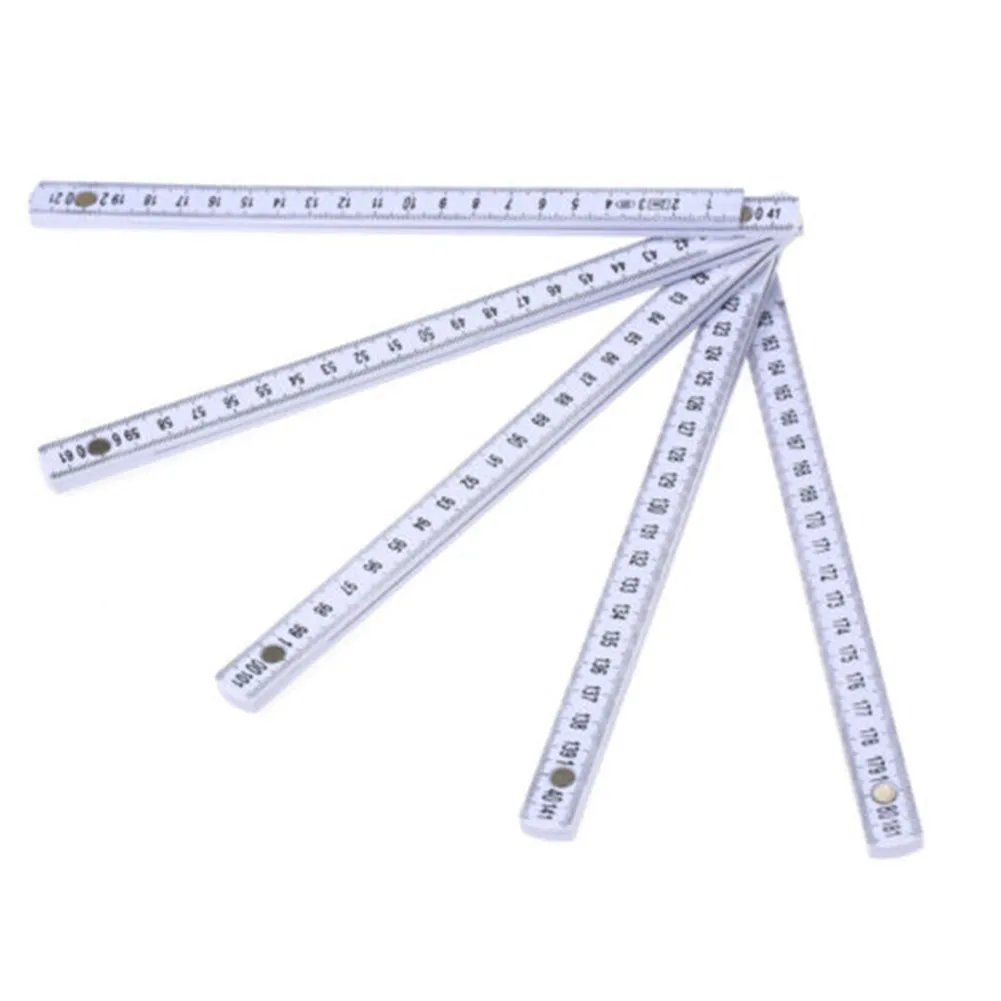 2 Meters Slide Ten-Parts Fold Up Folding Ruler Measuring Tool For Carpenter For Carpenter Measuring Tapes Folding Rul