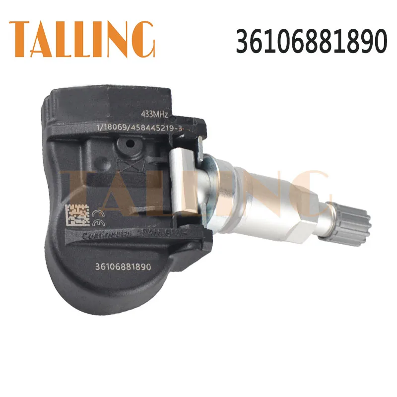 36106881890 TPMS Tire Pressure Monitor Sensor 433MHZ for BMW 1 2 3 4 X1 X2 X5 X6 F20 F22 F30 F32 F34 F15 Mini F55 Cabrio Clubman