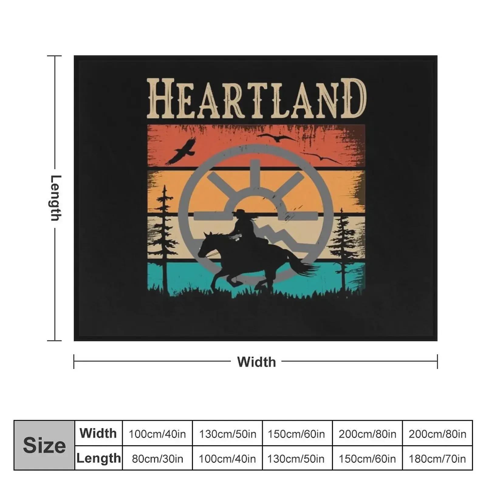 Nice Keepsake Heartland Heartland Ranch Sunset Heartland Gifts For Everyone Throw Blanket Beautifuls Bed Fashionable Blankets