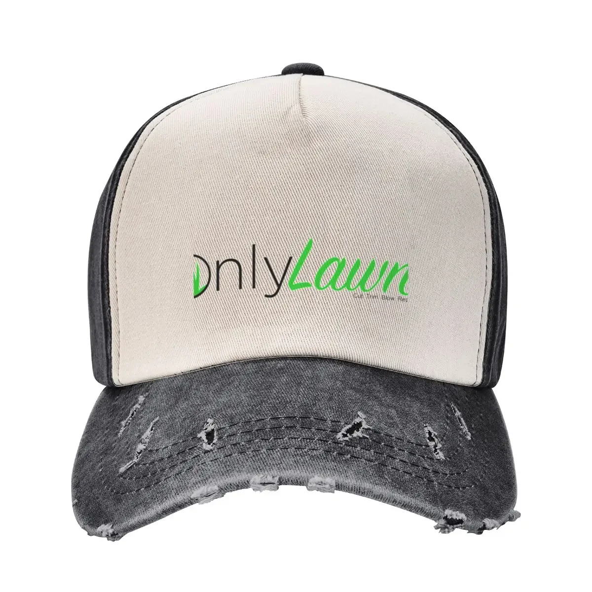 

Only Lawns funny lawn mower Baseball Cap Big Size Hat Mountaineering Golf Hat party Hat Women's Golf Wear Men's