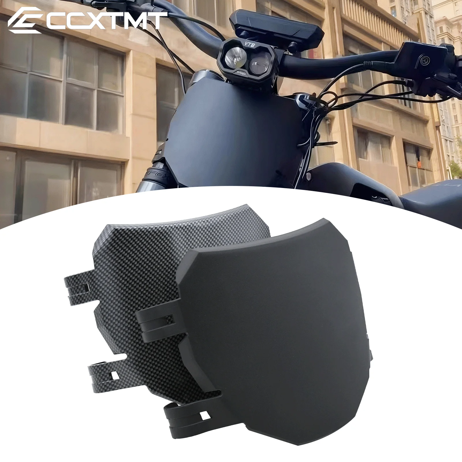 For Sur-Ron Light Bee S/X Talaria Sting MX3 MX4 MX5 Stark Varg 79Bike Dirt Bike Front License Number Plate Registration Plates