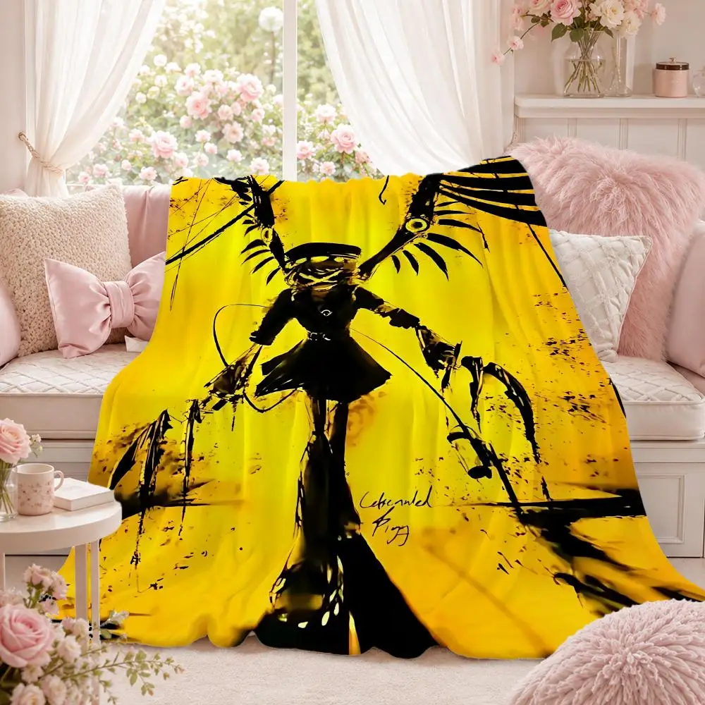 Metal Band M-Murder DronesS Throw Summer Flannel Throw Blanket Soft Antistatic Washable KidFriendly Couch Bed